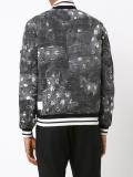 jacquard bomber jacket
