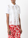 sheer lace blouse