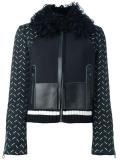 stitched sleeve jacket