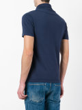 logo patch polo shirt 