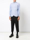 print button down shirt