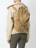 suede backpack