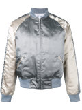 silky effect bomber jacket