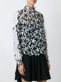 floral lace blouse