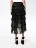 lace ruffle net skirt 