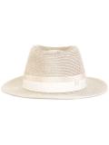 logo detail fedora hat