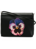 Pansy print crossbody bag