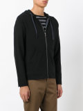 zipped hoodie
