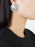 oval earrings