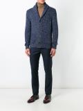 melange v neck cardigan