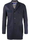 multi-pockets midi coat