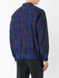checked windbreaker