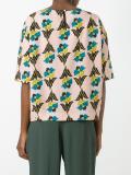 floral print T-shirt 