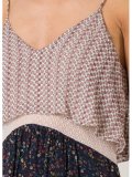 ruffled silk dress