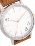 stainless steel dial watch 
