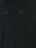 logo print polo shirt