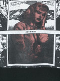 'Strap Heavy' printed hoodie