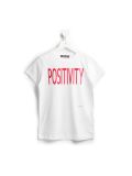positivity印花T恤