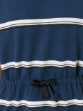 striped drawstring top 
