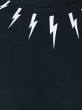 lightning bolt detail T-shirt