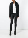 sequin embellished cropped jacket