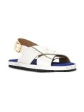 crossover Fussbett sandals