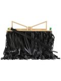 fringed clutch