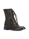 chain back zip boots
