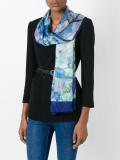 Tigers in Tropical Flowers scarf