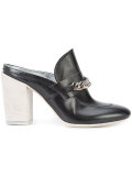 chain detail mules