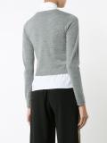 layered shirt jumper
