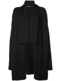 shawl lapel cardi-coat