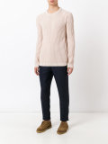 ribbed detail jumper 