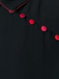 buttoned fitted dress