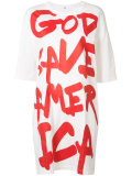 God Save America T-shirt dress 