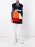 patchwork knitted tunic