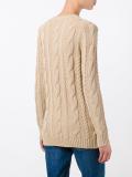 braided trim long jumper