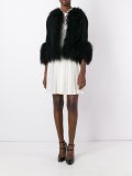 cropped fur jacket 