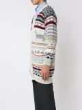 long V-neck cardigan