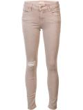 distressed skinny jeans
