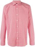 checkered long sleeve shirt
