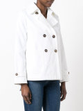 boxy double-breasted jacket