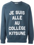 logo print sweatshirt 