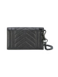 Monogram chain wallet