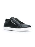 lettering logo sneakers