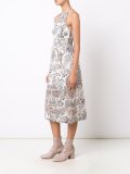 floral A-line dress