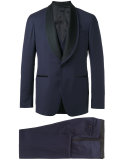 contrast lapel dinner suit