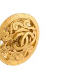 CC Byzantine button clip-on earrings