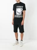 goth tattoo print T-shirt