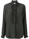 ruffled trim blouse 